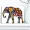 Designart - Yellow Cheerful Elephant - Animal Canvas Art Print